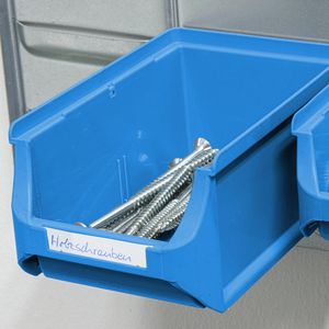 Produktbild für Beschriftungsschilder Allit 455705, weiß