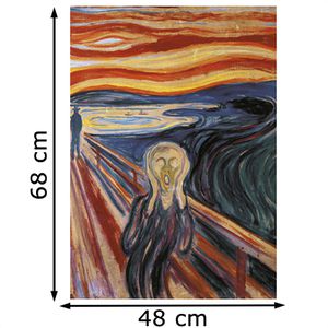 Produktbild für Puzzle Piatnik 5529, Munch - Der Schrei
