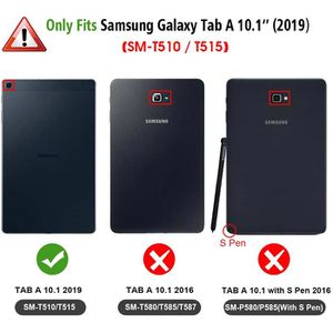 Produktbild für Tablet-Hülle Fintie Case, Smart Shell, schwarz