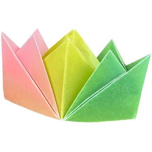 Produktbild für Faltblätter Ursus 38065503 Regenbogen Pastell