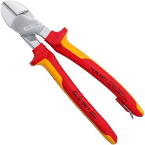 Produktbild für Seitenschneider Knipex 74 06 200 T, Kraft-Seitenschneider