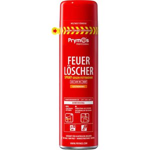 Prymos Feuerlöschspray Gastronomie, 600 ml, speziell gegen Fettbrände –  Böttcher AG