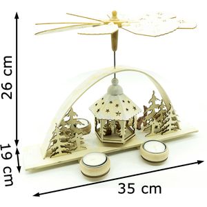 Produktbild für Weihnachtspyramide Böttcher-AG Tannenwald