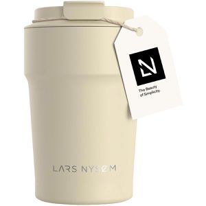 Thermobecher LARS-NYSØM Bevaegelse Almond Beige