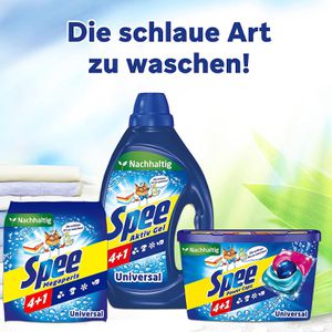 Produktbild für Waschmittel Spee Aktiv Gel Universal 4+1