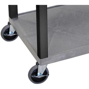 Produktbild für Tischwagen Luxor SEWT42GY-B, aus Kunststoff