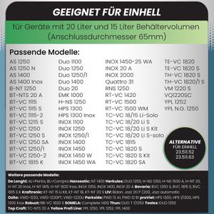 Produktbild für Staubsaugerbeutel McFilter DSM 37, 10 Stück