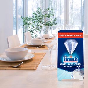 Produktbild für Klarspüler finish Calgonit Protector, mit Glasschutz