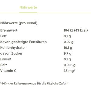 Produktbild für Saft albi milder Apfel, ohne Zuckerzusatz