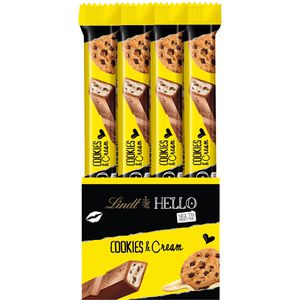 Lindt Schokoriegel HELLO Sticks Cookies und Cream, 936g, je 39g, 24 Riegel