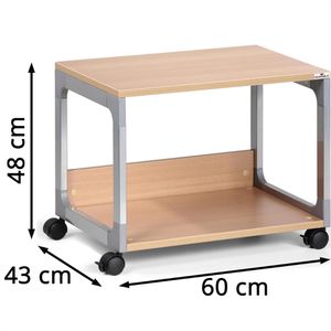 Produktbild für Bürowagen Durable System Multi Trolley 48 3710-124