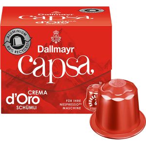 Kaffeekapseln Dallmayr Capsa Crema d' Oro Schümli