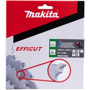 Produktbild für Kreissägeblatt Makita E-11184, EFFICUT