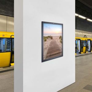Produktbild für Klapprahmen Sprintis Security, 32 mm Profil, DIN A2