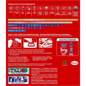 Produktbild für Spülmaschinentabs Somat Classic Power
