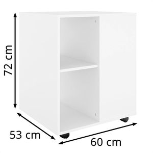 Produktbild für Bürowagen vidaXL 808458