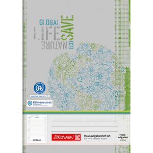 Hausaufgabenheft Brunnen Recycling, 104685401, A5