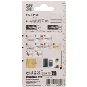 Produktbild für Dübel Fischer 570349, FID II Plus