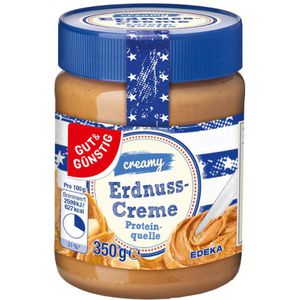 Produktbild für Erdnussbutter Gut&amp;Günstig Erdnusscreme, creamy