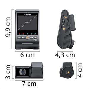 Produktbild für Dashcam VIOFO A329S 2CH, Auto