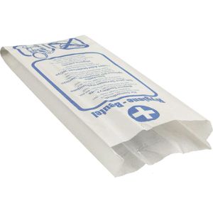 Produktbild für Hygienebeutel Böttcher-AG 6-sprachig bedruckt, Recyclingpapier