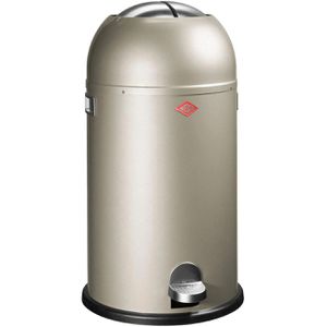 Produktbild für Mülleimer Wesco Kickmaster, neusilber