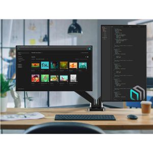 Produktbild für Monitorhalterung Onkron G160-B, VESA 75x75 &amp; 100x100 mm