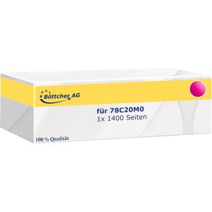 Produktbild für Toner Böttcher-AG für Lexmark 78C20M0 Prebate