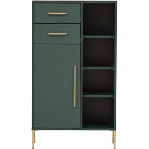 Produktbild für Highboard Schildmeyer Kent 151130, waldgrün, aus Holz