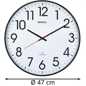 Produktbild für Wanduhr Maul Maulclimb, Kunststoff, analog, Funkuhr
