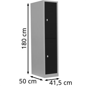 Produktbild für Spind Lüllmann 523218, anthrazit