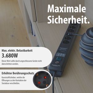 Produktbild für Steckdosenleiste Brennenstuhl Premium Line, 3m
