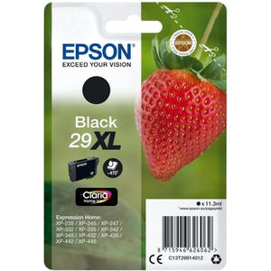 Produktbild für Tinte Epson 29XL C13T299140 Erdbeere, schwarz