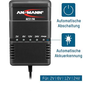 Produktbild für Autobatterie-Ladegerät Ansmann ALCS 2-24/0.9