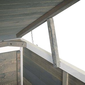 Produktbild für Mülltonnenbox Mendler HWC-H74, Holz