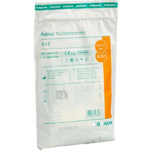 Produktbild für Mullkompressen B.Braun Askina, aus Baumwolle, steril