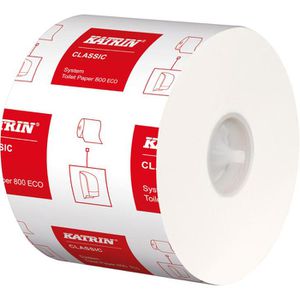 Produktbild für Toilettenpapier Katrin Classic System Toilet 800, ECO, 103424