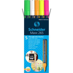 Kreidestifte Schneider Maxx 265, farbig sortiert