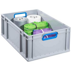 Produktbild für Eurobox Allit ProfiPlus EuroBox 622, grau, 42,3 Liter