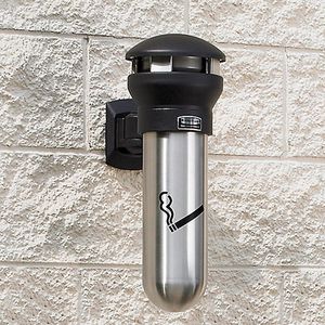 Produktbild für Aschenbecher Rubbermaid Infinity, silber, für Outdoor