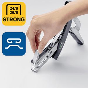 Produktbild für Heftzange Rapid ECO, 24812500, aus Kunststoff, schwarz