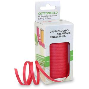 Geschenkband Präsent Cottonfield, rot