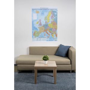 Produktbild für Europakarte GeoMetro Verwaltungskarte, rahmenlos