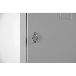 Produktbild für Schließfachschrank G-Office SHC.5, lichtgrau