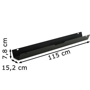 Produktbild für Kabelwanne PJ-Production GAIA FIX, schwarz