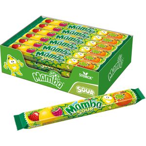 Kaubonbons Mamba Sour 24 x 4 Pack