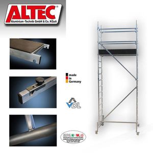 Produktbild für Gerüst Altec Rollfix 500, Arbeitshöhe 5m