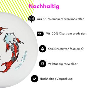 Produktbild für Wurfscheibe eurodisc Ultimate Koi - Ocean Edition