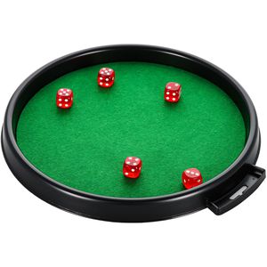 Produktbild für Würfelbrett Piatnik 295294, Pokertasse, Ø 32cm