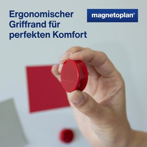 Produktbild für Magnete Magnetoplan Ergo Large, rot